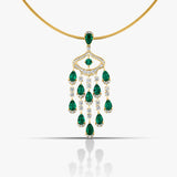 Green Emerald Pendant