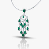 Green Emerald Pendant