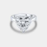  Tulip Prong Heart Ring