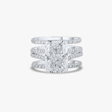 Radiant-Cut Diamond Engagement Ring