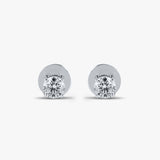 0.50 TCW Round Diamond Studs