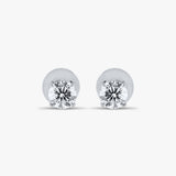 1.50 TCW Round Diamond Studs