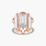 Zambo extra long baguette ring