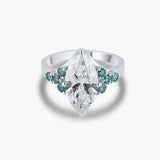 3.21 Marquise Bloom Ring