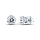 1CT Round stud