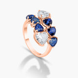 Blue Heart Ring