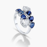 Blue Heart Ring