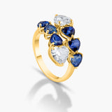 Blue Heart Ring