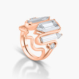 Zambo extra long baguette ring