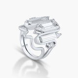 Zambo extra long baguette ring