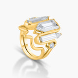 Zambo extra long baguette ring
