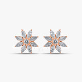 Marquise Flower Earrings