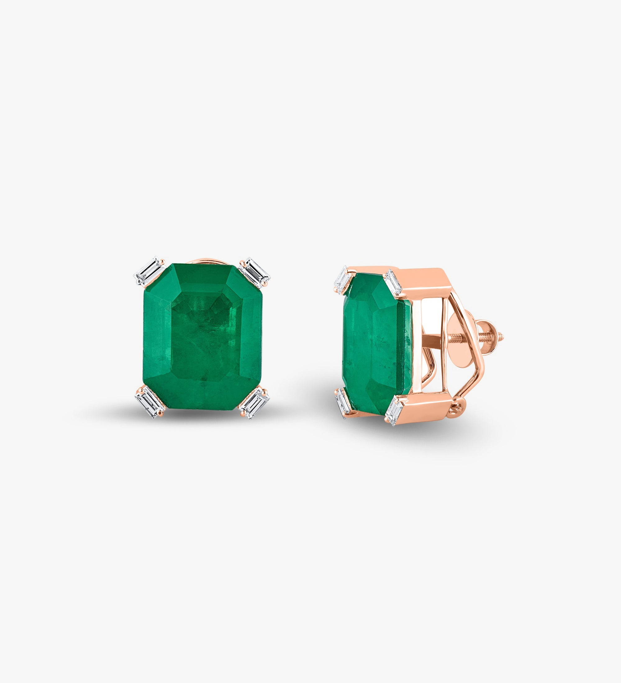 Emerald Majesty Studs
