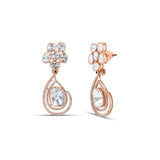 Polki Pear Drop Earrings