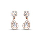 Polki Pear Drop Earrings