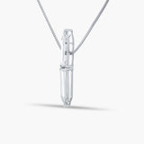 Pointed Baguette Necklace