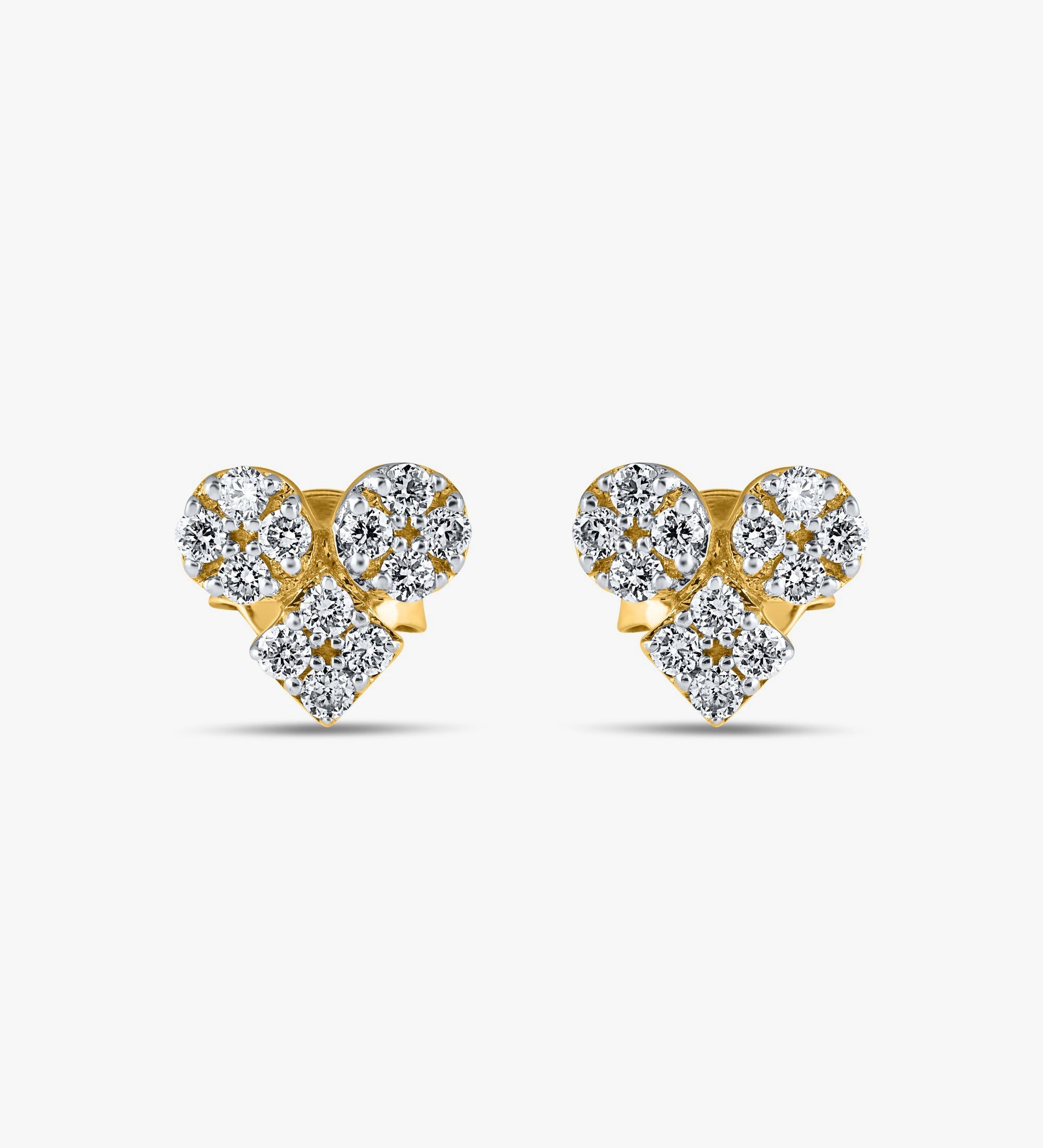 Heart Bloom Studs