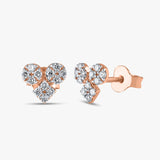 Heart Bloom Studs