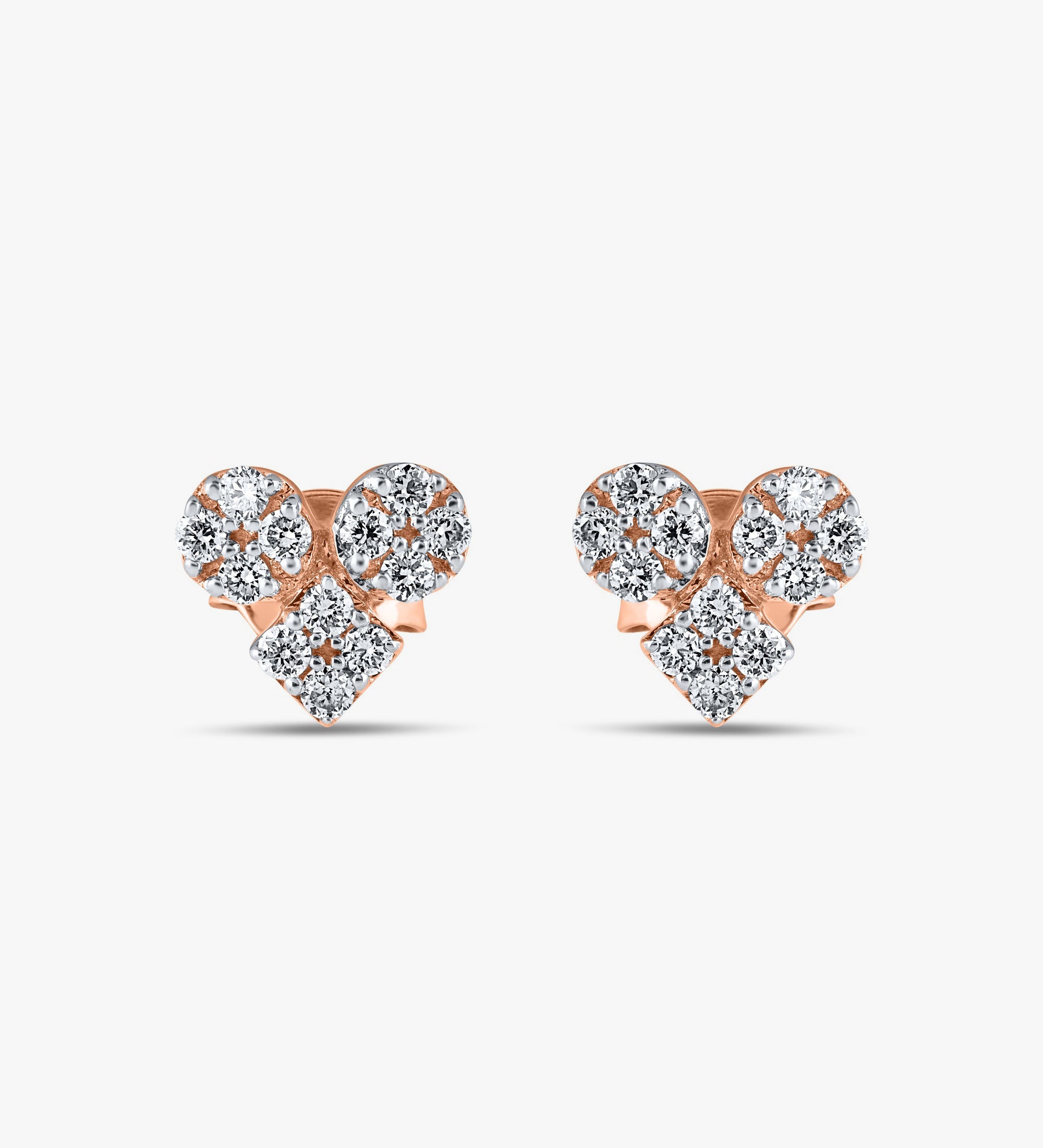Heart Bloom Studs