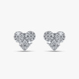 Heart Bloom Studs