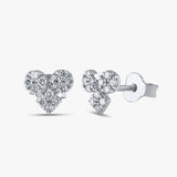 Heart Bloom Studs