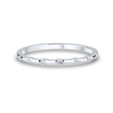 Bamboo Sparkle Gold Ring