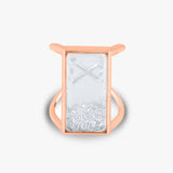Rectangle Shaker Ring