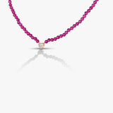 1 Ct Heart Bezel Set Necklace / Bracelet