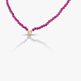 1 Ct Heart Bezel Set Necklace / Bracelet