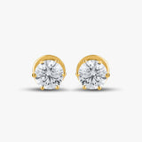 3.0 TCW Round Diamond Studs