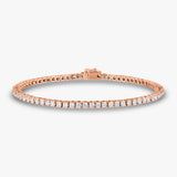Yellow Gold Tennis Bracelet