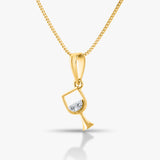 Wine Glass Pendant