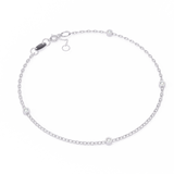 0.06 TCW Ro8und Diamond Bracelet