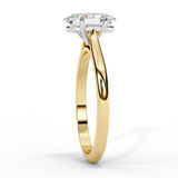 Oval Solitaire Ring