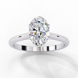 Oval Solitaire Ring