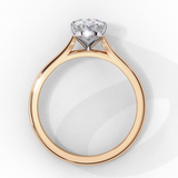 Oval Solitaire Ring