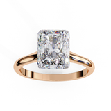 Radiant Solitaire Ring