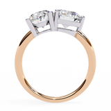 Oval & Round Toi Et Moi Ring