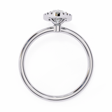 Halo 0.82 ct Marquise Diamond Ring