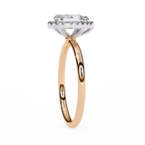 Halo 1.2 ct Pear Diamond Ring