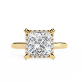 Halo 2.03 ct Princess Diamond Ring