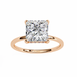 Hidden Halo 2.26 ct Princess Diamond Ring