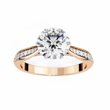 1.00 ct Solitaire Round Diamond Ring