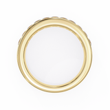1.07 TCW Princess Diamond Channel Setting Band