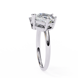 Radiant & Asscher Toi Et Moi Ring
