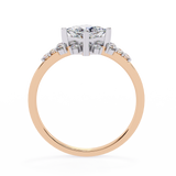 Princess Round Diamond Ring