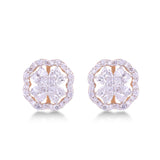 Cross Heart Earrings