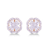 Cross Heart Earrings