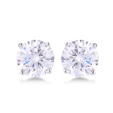 1.50 TCW Round Diamond Studs