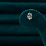 2.2 TCW Oval Diamond Studs